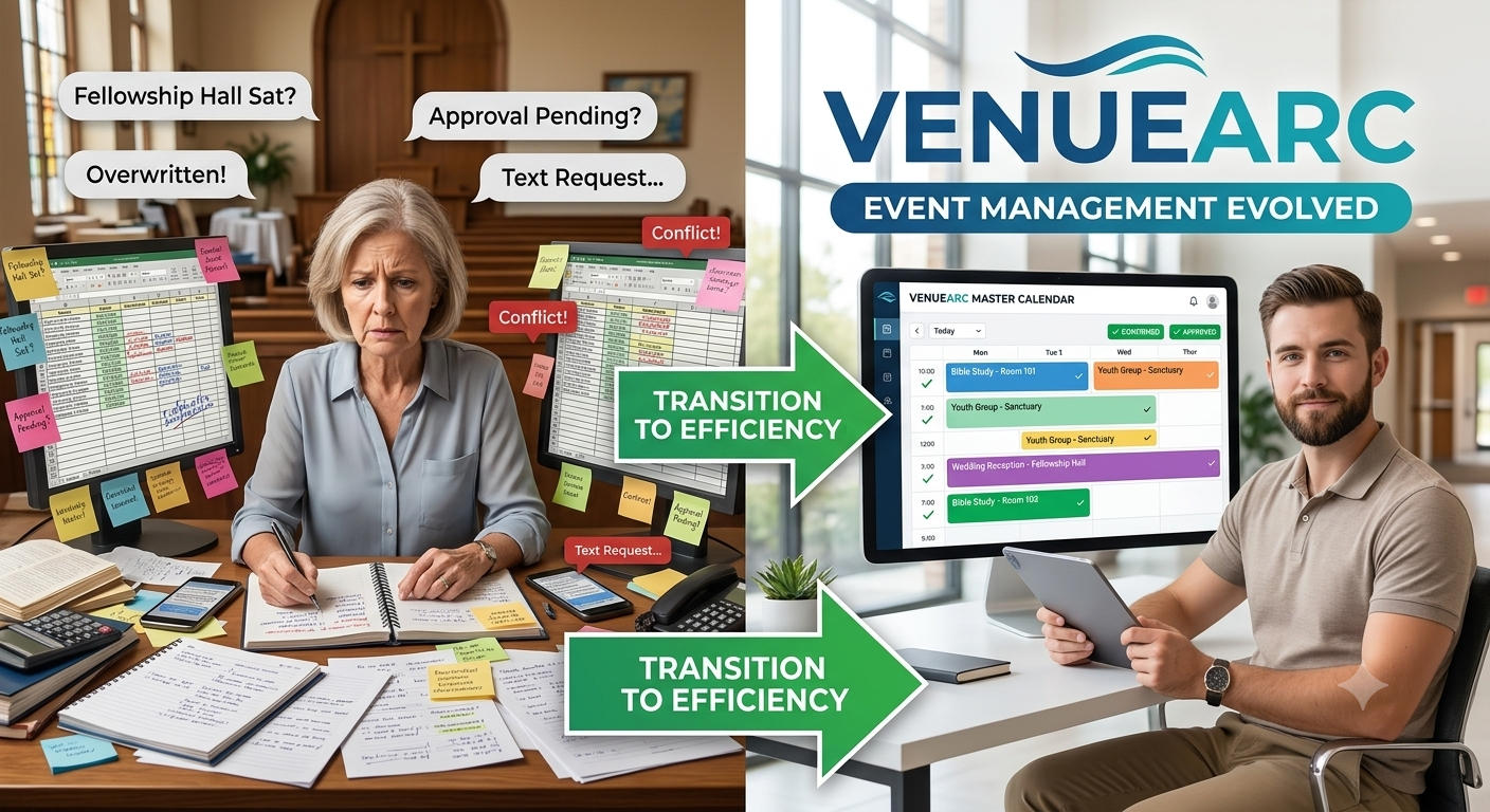 Stop Running Church Facility Scheduling on Spreadsheets