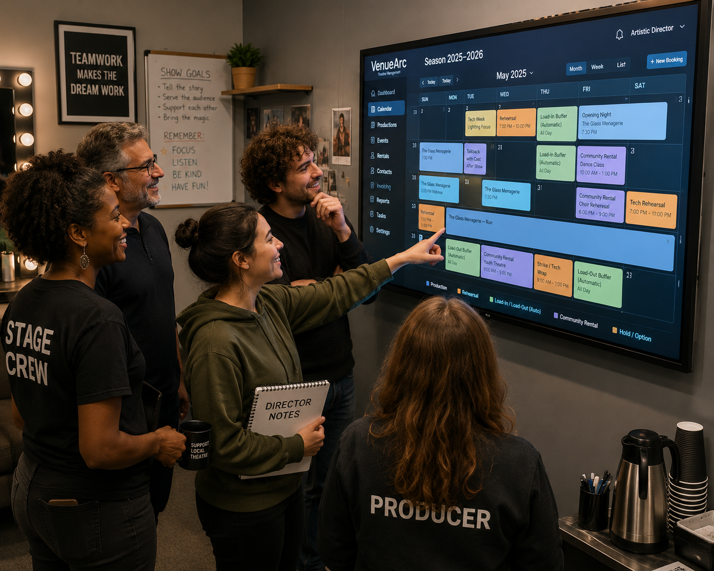 How to Automate Your Community Theatre Season Scheduling With an Event Calendar